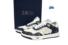 Cargar imagen en el visor de la galería, Dior B27 Low Denim Blue White Dior Tears Oblique Galaxy Leather