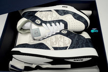 Cargar imagen en el visor de la galería, Dior B27 Low Denim Blue White Dior Tears Oblique Galaxy Leather