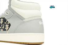 Cargar imagen en el visor de la galería, Dior B27 High-Top Gray White Beige Black Dior Oblique Jacquard