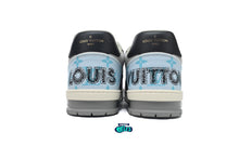 Cargar imagen en el visor de la galería, Louis Vuitton LV Trainer Blue Grey Black