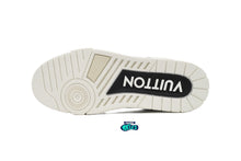 Cargar imagen en el visor de la galería, Louis Vuitton LV Trainer Monogram Flower Black Beige