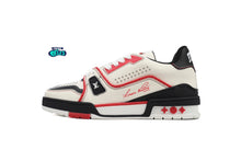 Cargar imagen en el visor de la galería, Louis Vuitton LV Trainer White Red Black