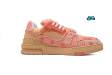 Cargar imagen en el visor de la galería, Louis Vuitton LV Trainer Denim Peach