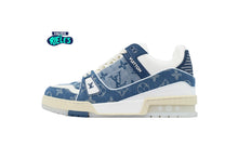 Cargar imagen en el visor de la galería, Louis Vuitton Trainer Sneaker Denim Monogram