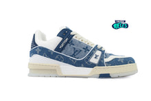 Cargar imagen en el visor de la galería, Louis Vuitton Trainer Sneaker Denim Monogram
