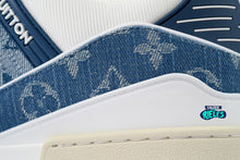 Cargar imagen en el visor de la galería, Louis Vuitton Trainer Sneaker Denim Monogram