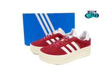Cargar imagen en el visor de la galería, adidas Gazelle Bold Red Cloud White