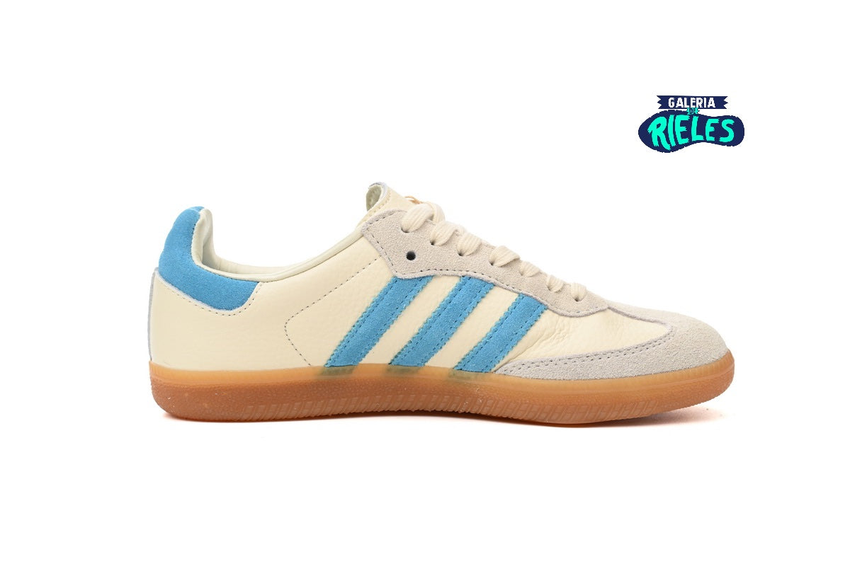 adidas Samba OG Sporty Rich Cream Blue – Galeria De Rieles