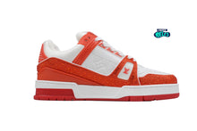 Cargar imagen en el visor de la galería, Louis Vuitton Trainer Orange Crystal