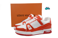 Cargar imagen en el visor de la galería, Louis Vuitton Trainer Orange Crystal