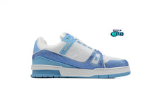 Cargar imagen en el visor de la galería, Louis Vuitton Trainer Light Blue Crystal