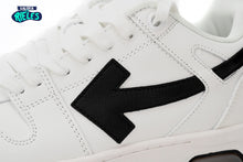 Cargar imagen en el visor de la galería, OFF-WHITE Out Of Office "000" Low Tops White Black