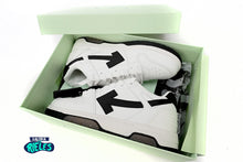 Cargar imagen en el visor de la galería, OFF-WHITE Out Of Office "000" Low Tops White Black