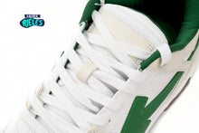 Cargar imagen en el visor de la galería, OFF-WHITE Out Of Office "000" Low Tops White Green