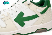 Cargar imagen en el visor de la galería, OFF-WHITE Out Of Office "000" Low Tops White Green