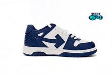 Cargar imagen en el visor de la galería, OFF-WHITE Out Of Office "000" Low Tops White Blue