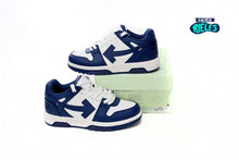 Cargar imagen en el visor de la galería, OFF-WHITE Out Of Office "000" Low Tops White Blue