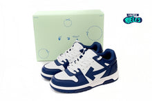 Cargar imagen en el visor de la galería, OFF-WHITE Out Of Office "000" Low Tops White Blue