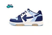 Cargar imagen en el visor de la galería, OFF-WHITE Out Of Office "000" Low Tops White Blue