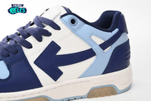 Cargar imagen en el visor de la galería, OFF-WHITE Out Of Office "000" Low Tops White Blue