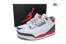 Cargar imagen en el visor de la galería, Jordan 3 Retro Fire Red