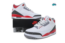 Cargar imagen en el visor de la galería, Jordan 3 Retro Fire Red