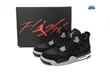 Cargar imagen en el visor de la galería, Air Jordan 4 Retro SE Black Canvas