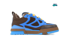 Cargar imagen en el visor de la galería, Louis Vuitton LV Skate Sneaker Brown Blue