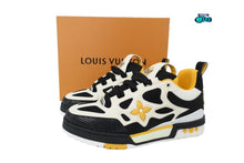 Cargar imagen en el visor de la galería, Louis Vuitton LV Skate Sneaker Black Yellow