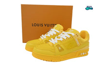 Cargar imagen en el visor de la galería, Louis Vuitton LV Trainer Yellow Embossed