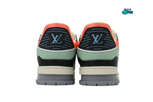 Cargar imagen en el visor de la galería, Louis Vuitton LV Trainer Orange Teal Vintage