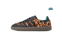 Cargar imagen en el visor de la galería, Adidas Samba Black Green Leopard