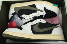 Cargar imagen en el visor de la galería, Jordan 1 Retro Low OG SP Travis Scott Olive
