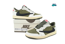 Cargar imagen en el visor de la galería, Jordan 1 Retro Low OG SP Travis Scott Medium Olive
