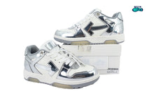Cargar imagen en el visor de la galería, OFF-WHITE Out Of Office OOO Silver White