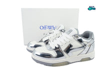 Cargar imagen en el visor de la galería, OFF-WHITE Out Of Office OOO Silver White