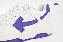 Cargar imagen en el visor de la galería, OFF-WHITE Out Of Office "000" Low Tops White Purple White