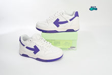 Cargar imagen en el visor de la galería, OFF-WHITE Out Of Office "000" Low Tops White Purple White