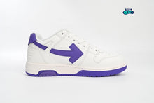 Cargar imagen en el visor de la galería, OFF-WHITE Out Of Office "000" Low Tops White Purple White