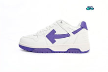 Cargar imagen en el visor de la galería, OFF-WHITE Out Of Office "000" Low Tops White Purple White