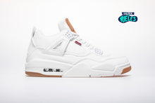 Cargar imagen en el visor de la galería, Jordan 4 Retro Levi's White Denim