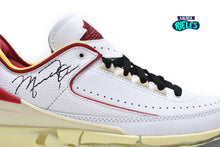 Cargar imagen en el visor de la galería, Air Jordan 2 Retro Low SP 'White/Varsity Red' x Off-White