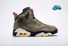 Cargar imagen en el visor de la galería, Travis Scott x Air Jordan 6 Retro 'Olive'