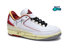 Cargar imagen en el visor de la galería, Air Jordan 2 Retro Low SP 'White/Varsity Red' x Off-White