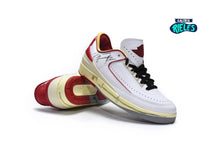Cargar imagen en el visor de la galería, Air Jordan 2 Retro Low SP 'White/Varsity Red' x Off-White