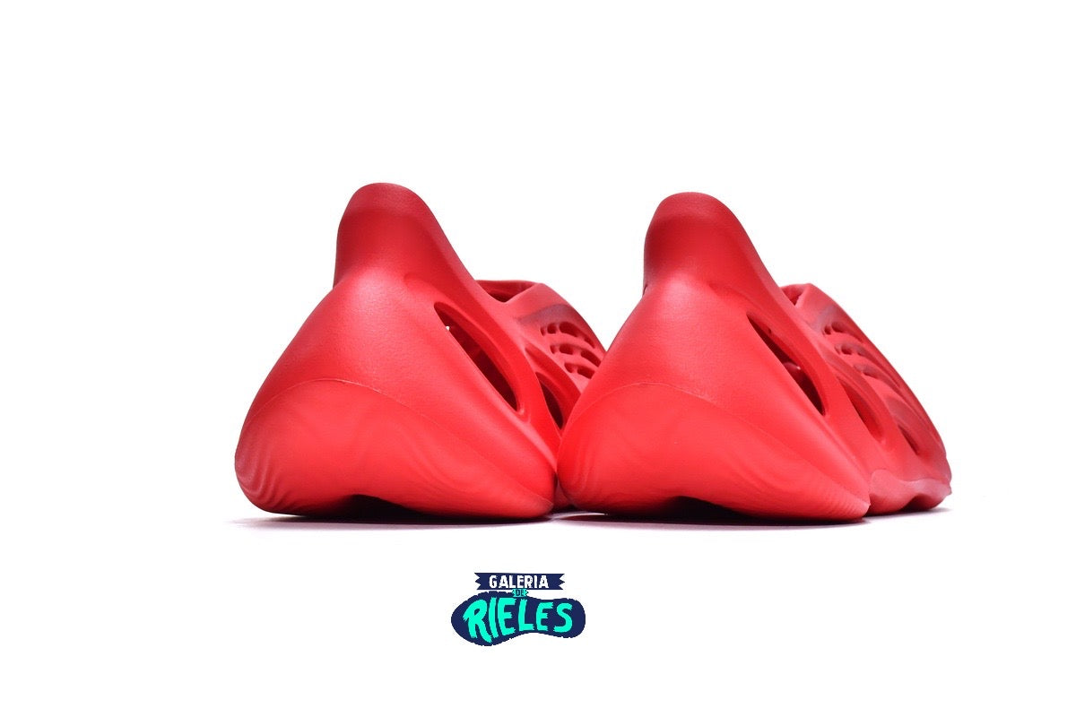 vermilion yeezy foam runner