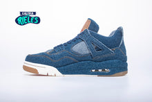 Cargar imagen en el visor de la galería, Jordan 4 Retro Levi's Denim