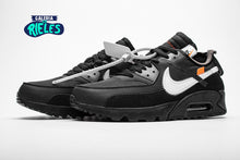 Cargar imagen en el visor de la galería, Nike Air Max 90 OFF-WHITE Black
