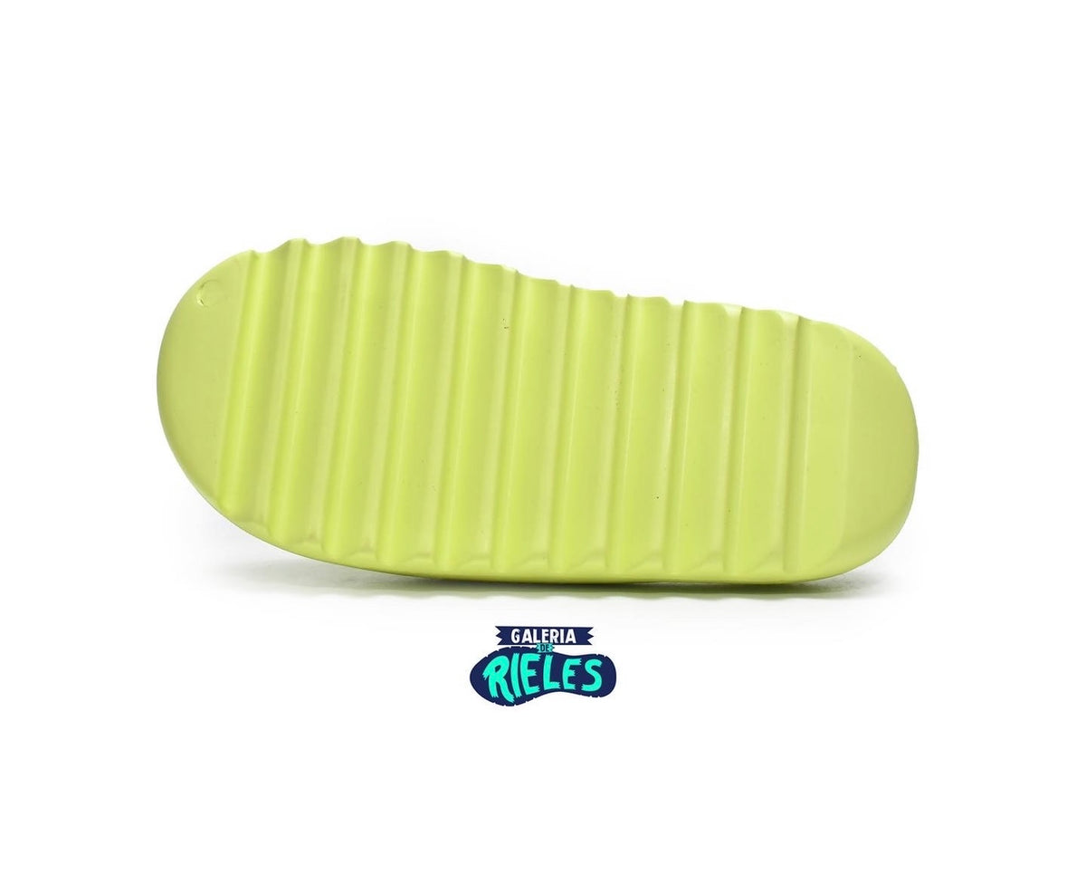 Yeezy Slide 'Glow Green' – Galeria De Rieles