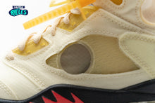 Cargar imagen en el visor de la galería, Jordan 5 Retro OFF-WHITE Sail